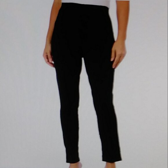 Classic Solid Black Career Pants Size 6 - Picture 9 of 12